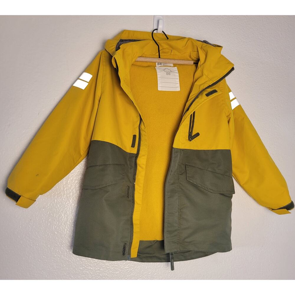 H&M Kids Water-repellent military‎ jacket size 6